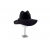 Fedora skrybėlė laisvais kraštais